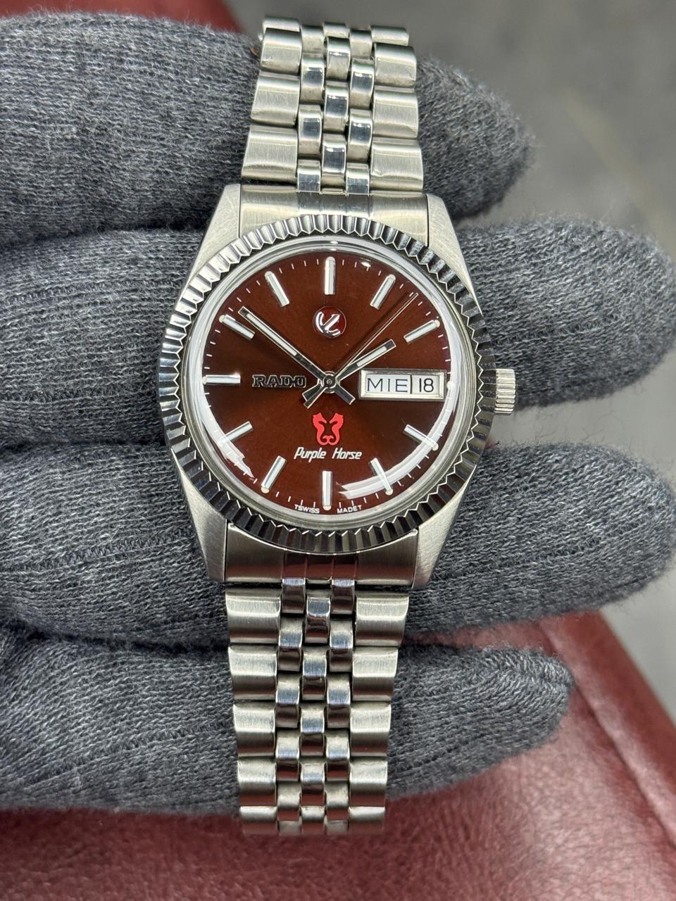 Rado Purple Horse Automatic 25 Jewels Men's Wristwatch - Etsy