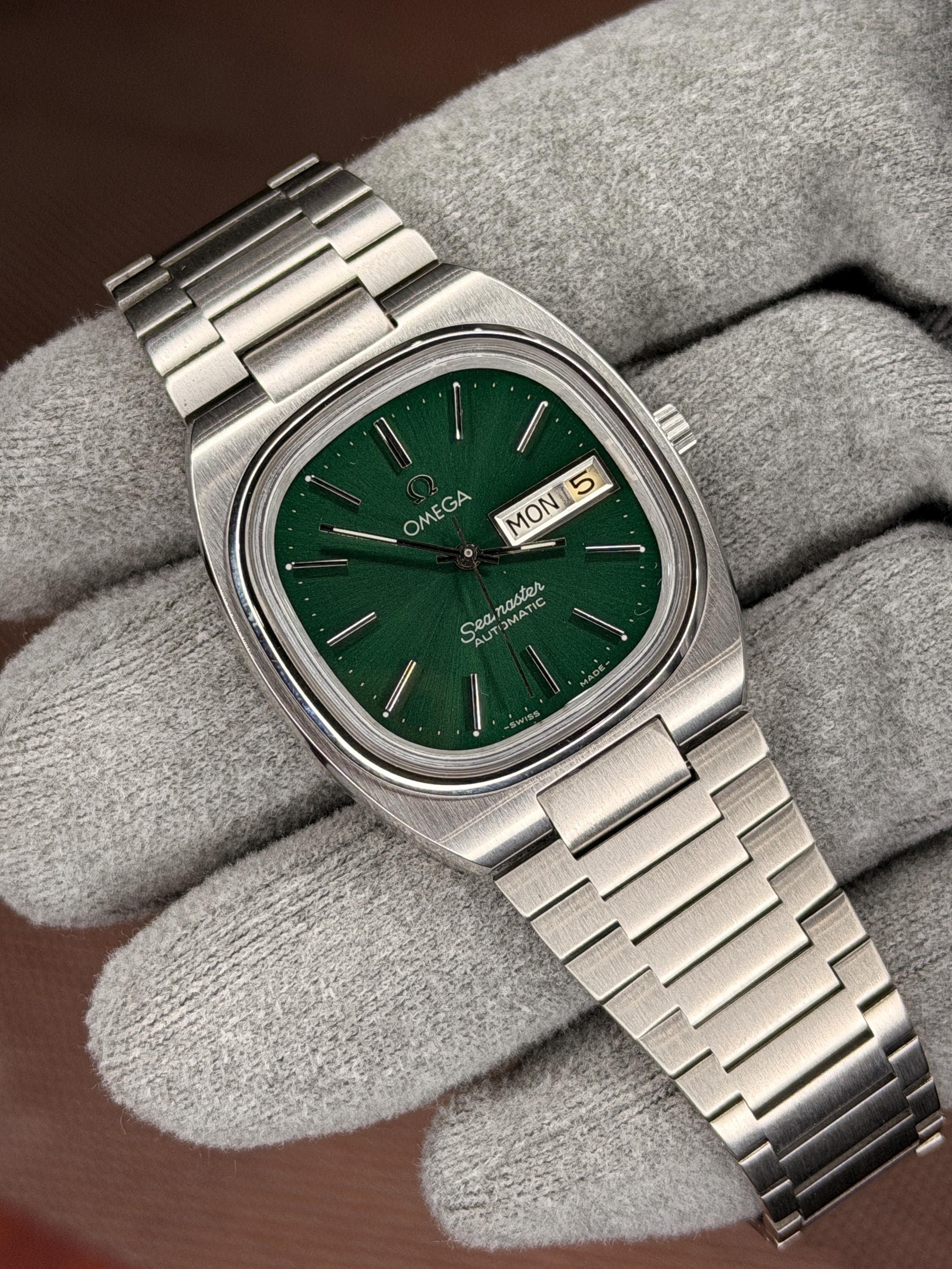 Vintage Omega Seamaster Tv Cal 1022 Ref 166.0213.1 Day/date Men's