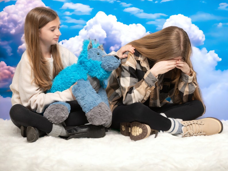 Weighted Plush Animal Emotional Support Weighted Plushie for Anxiety