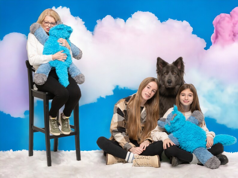 Weighted Plush Animal Emotional Support Weighted Plushie for Anxiety