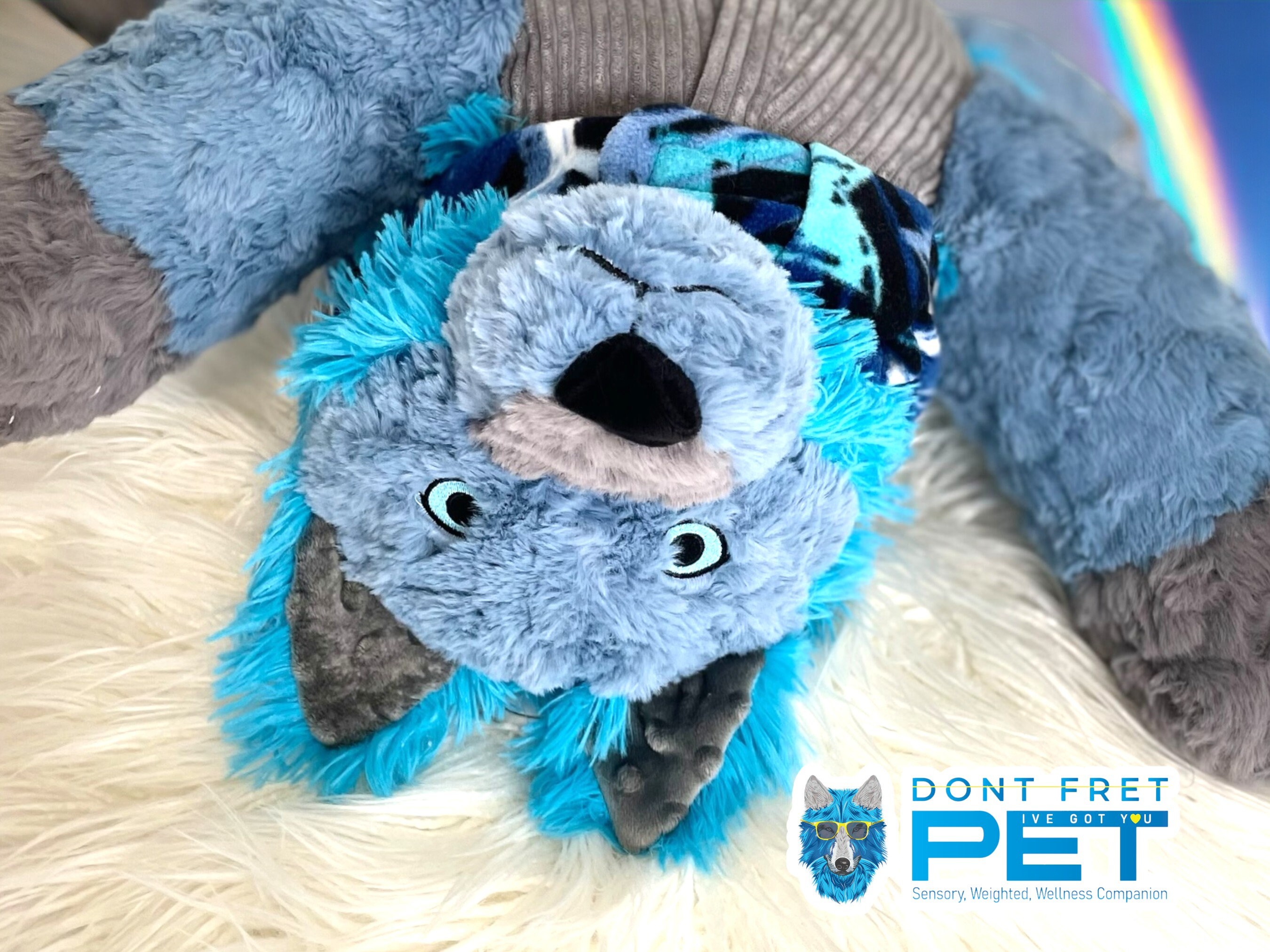 Weighted Plush Animal Emotional Support Weighted Plushie for Anxiety