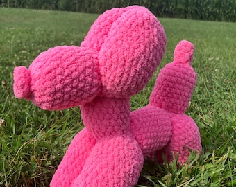Crochet balloon dog