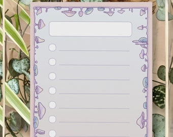 Bloco de Notas Sapo ~ 48 Folhas ~ 80g | Lista de Tarefas Diárias | | Presentes Fofos | Papelaria