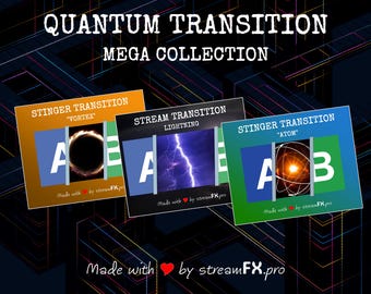 Transiciones de Quantum Stream Stinger: Megacolección (Descarga digital)