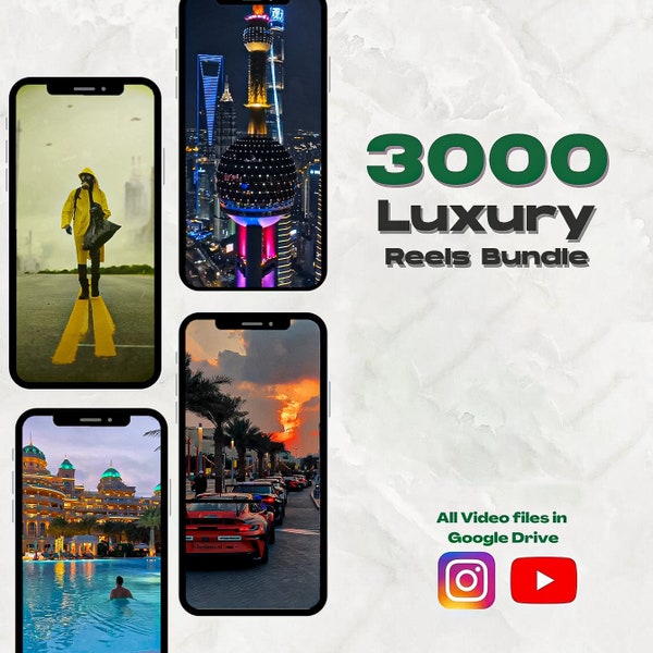 3000 Background Videos Vertical Videos Specially Produced for Instagram and TikTok