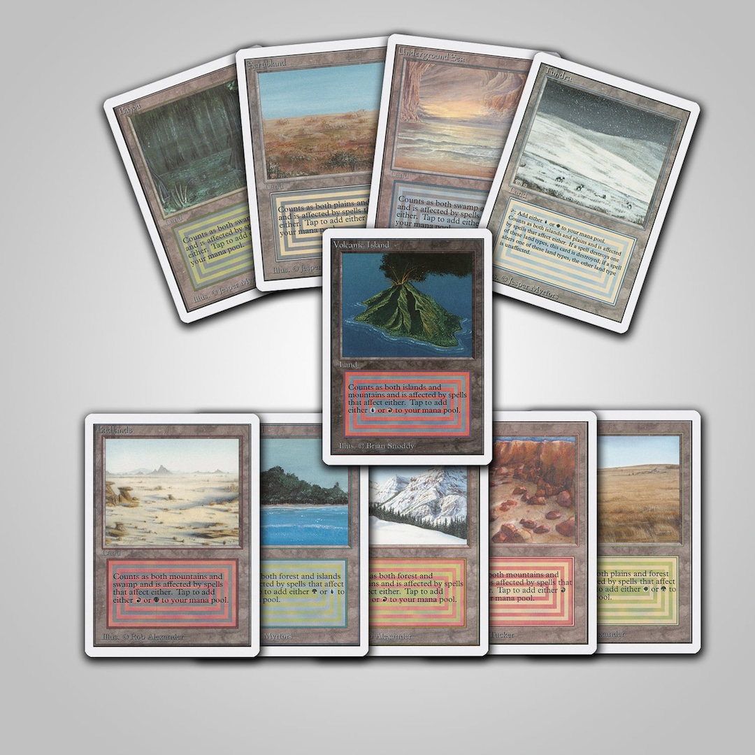 MTG Proxy Card Set Land Unlimited I 30% off on Orders of 2 Items or ...