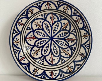 Handmade Moroccan Plate