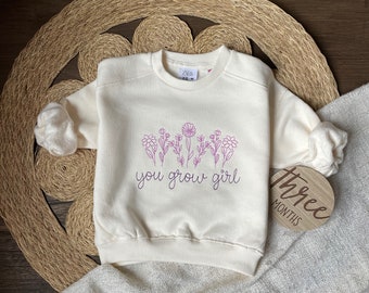 Baby Sweater - You Grow Girl -