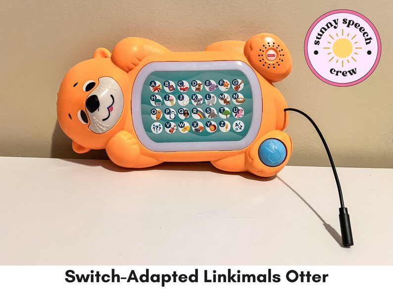 Switchadapted Linkimals Otter Adapted Toy Assistive Technology Speech