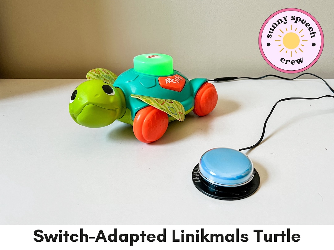 Switchadapted Linkimals Turtle Adapted Toy Assistive Technology Speech