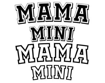Mama und Mini-Svg Png, Mama und ich-Svg, passendes Shirt-Svg, Mama-Svg, Mini-Svg, Mutter-Shirt, Muttertag-Svg, Mutter-Leben-Svg, Mutter-Svg, Schnittdateien