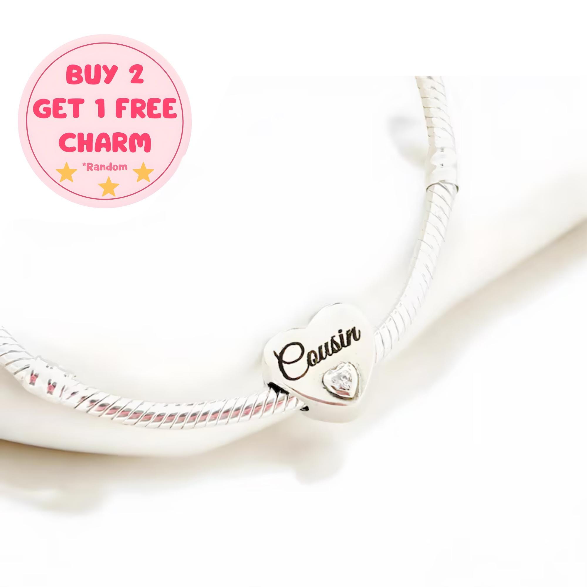 Bracciale COUSIN, Bracciale per cugino, Gioielli per cugino, Gioielli per cugino, Regalo per cugino, Regalo per cugino, Cugini per caso migliori amici - Italia