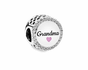 Encanto de la abuela para pulsera, regalos para ella, regalo de cumpleaños para la abuela, mejores regalos para la abuela, regalos del Día de las Madres para la abuela