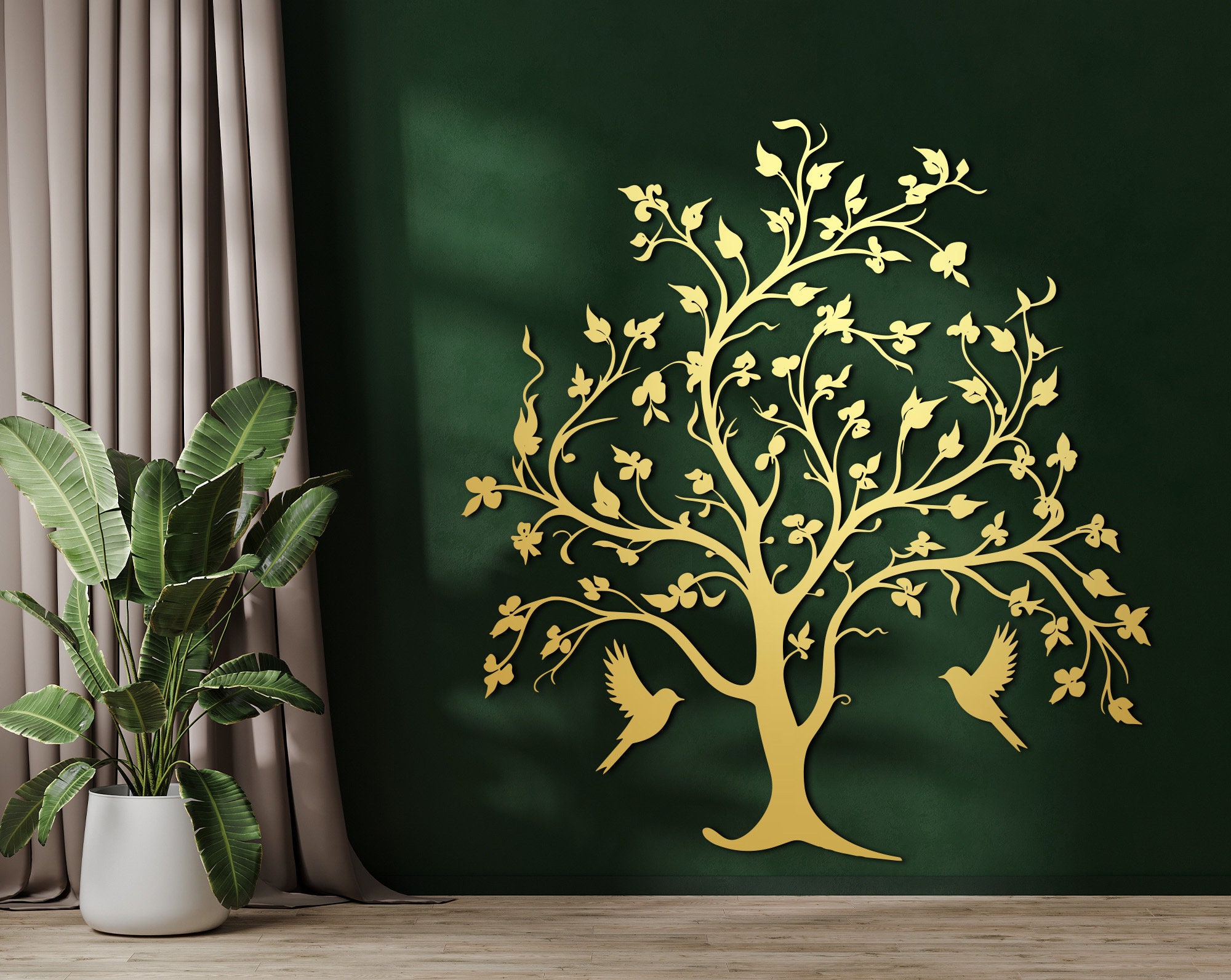 Metal Wall Decor, Metal Tree Wall Art, Tree of Life Decoration, Home