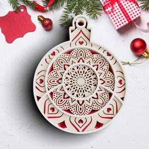 Christmas Ornament SVG Files for Cricut projects