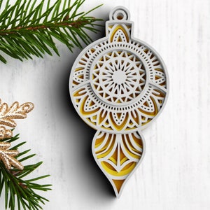 Christmas Ornament Mandala