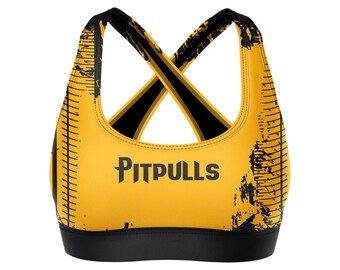 Mustard Missile Sports Bra