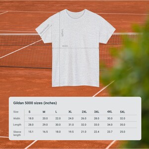 Roland Garros Tennis Shirt, Grand Slams Tee Shirt image 10