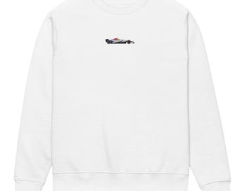 Embroidered Racing Bulls 2025 Car Livery Unisex Eco Sweatshirt