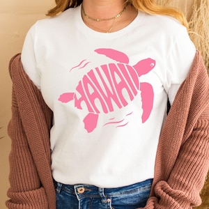 Hawaii in the shape of a Turtle SVG Cut File