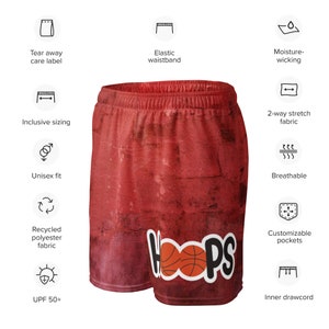 mesh shorts, mens mesh shorts, womens mesh shorts, basket ball shorts, basketball shorts, hoops shorts, red basketball shorts, sports shorts