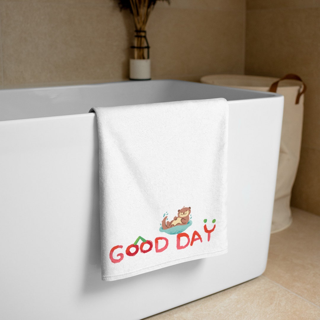 Towel, Good Day, Pool Towel, Best Beach Towel, Luxury Bath Towel ...