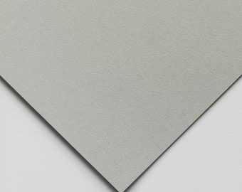 Hahnemühle Velour - Grigio medio / Carta pastello 260 g/m² / Carta artistica per foglio