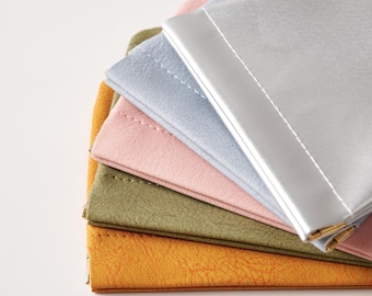 Porte-monnaie porte-monnaie, pochette à bijoux de voyage, porte-monnaie en cuir personnalisé, porte-monnaie en cuir, cadeau pour maman, pochette pour chapelet, pochette pour maquillage