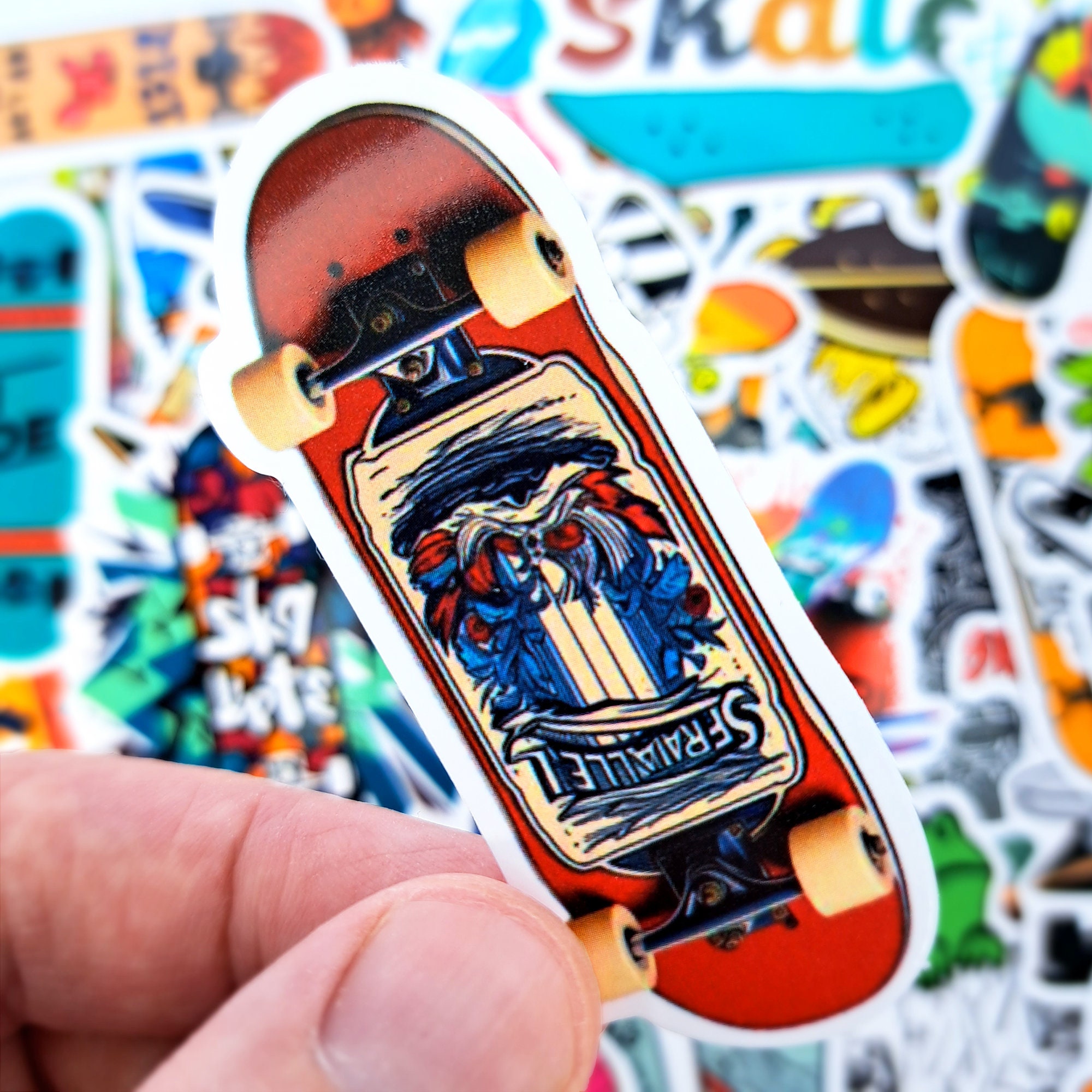 50 Stück Fußball Sticker Set | Vinyl Aufkleber Für Skateboard, Laptop & Wasserflaschen | Fußball Geschenke