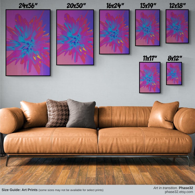 Virtues: Fortitude Seven Deadly Sins Print, Y2K Purple Gradient Poster ...