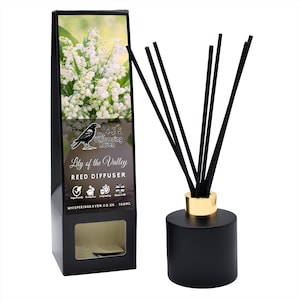 Lily of the Valley Reed Diffuser 100ml - Vegan Home Fragrance
