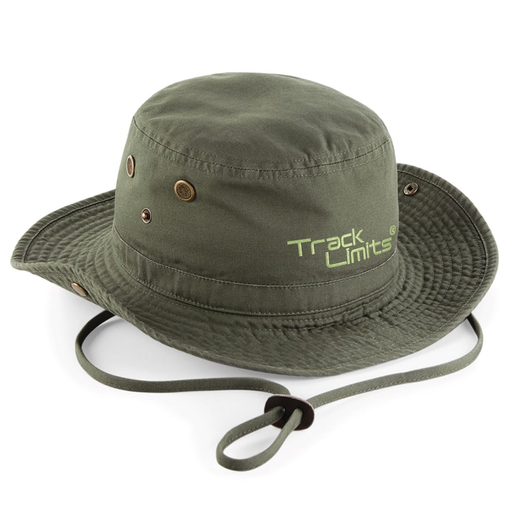 Trackhat Hat Track Limits Outback Hat Olive Green - Etsy