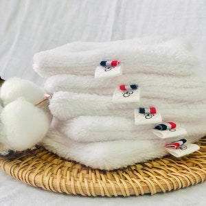 Lingettes lavables, lingettes bébé, enfant, très douces pour la peau de votre bébé, lot de 5, tissu oeko tex réutilisable et écologique image 1