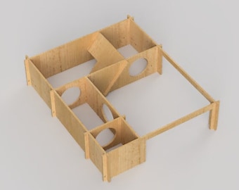 Hamster Multi Chamber House