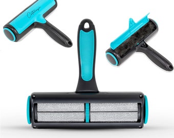 Catalaya Removedor de pelo para mascotas - Reutilizable, portátil, ecológico - Removedor de pelos para perros y gatos para sofás, camas, alfombras e interior del automóvil