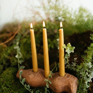 Author's candlestick "Carpathian", handmade candle holder