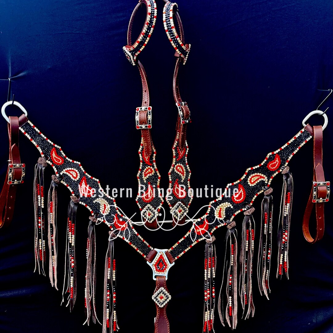 Rhinestone Tack Set - Etsy