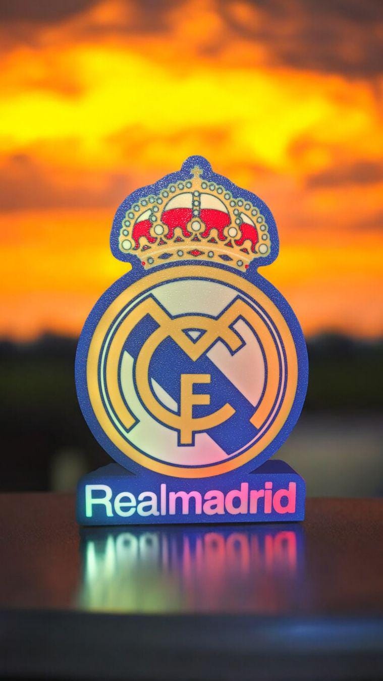 Real Madrid LightBox STL-3MF