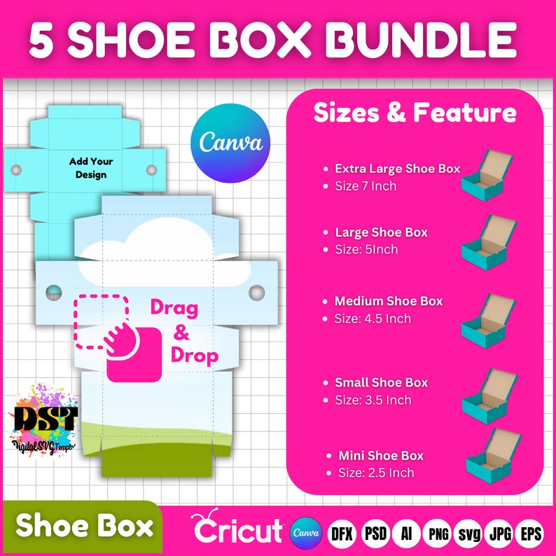 Birthday Party Favor Template, Shoe Box Party Templates, Chip Bag Label ...