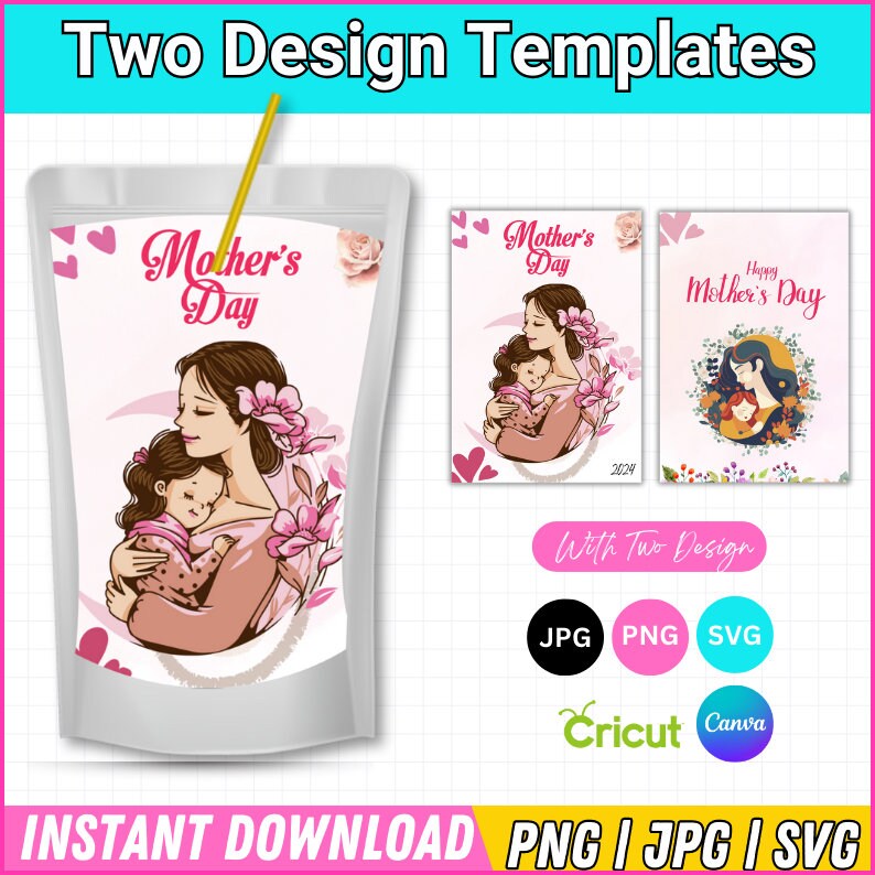 Caprisun Template Svg, Juice Pouch Label, Custom Caprisun Label, Blank ...