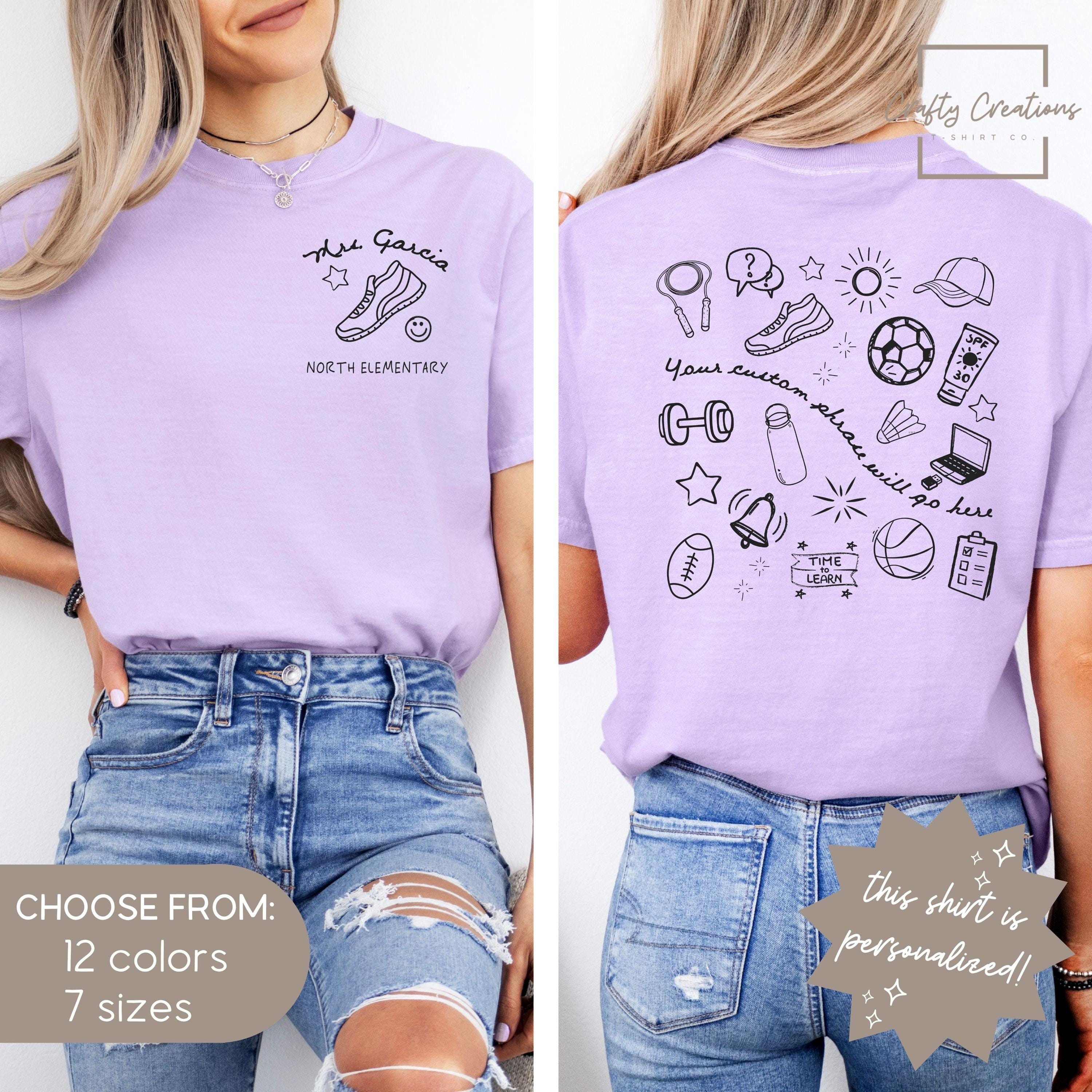 PE Teacher custom shirt, Custom PE Teacher Sweatshirt, Funny PE Shirt, pe teacher gift, pe graduation shirt, custom pe coach gift, pe life