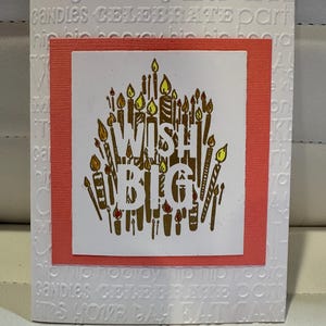 Tarjeta de deseos de gran cumpleaños