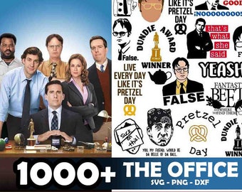 1.000+ The Office SVG, The Office SVG-Dateien für Cricut, The Office TV Show, The Office Clipart, The Office Vector, Dunder Mifflin Svg