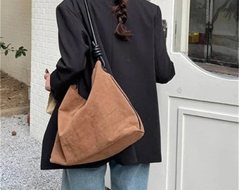Handbag for Girl,Large Leather Shoulder Bag for Women,Shopping Bag,Vegan Leather Tote Bag,Bucket Bag,Large Hobo Purse, Purse Bag