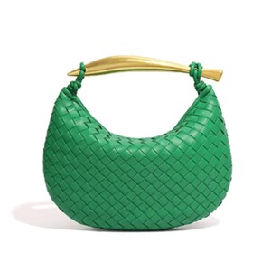 Sardine Hand-woven for Bag,Single Shoulder Bag,Handwoven Vintage Leather Bag,Gift for her #3