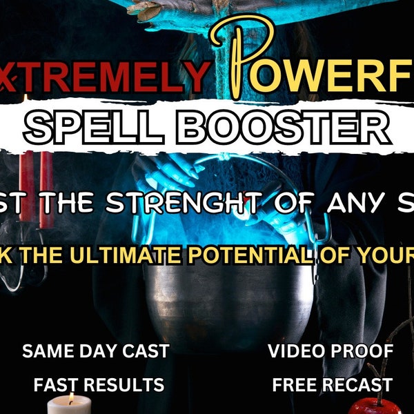 Premium Spell | 10X Booster Spell | Spell Upgrade | 24/7 Monitoring | Special Attention | Regular Updates for 30 Days | Fast Results