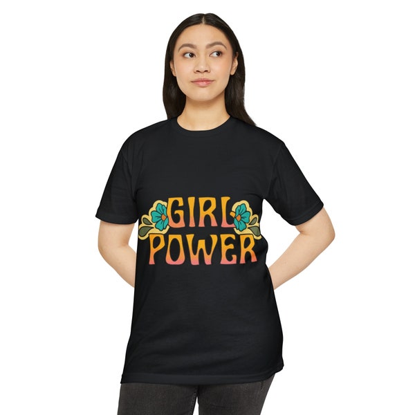 Empower your style with this trendy Girl Power tee, perfect for every strong and bold woman out there