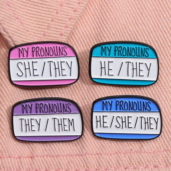 LGBTQ Identity Pins - Pride Jewelry for Lesbian, Gay, Transgender, Bisexual - Badge pansexual, asexual for festival
