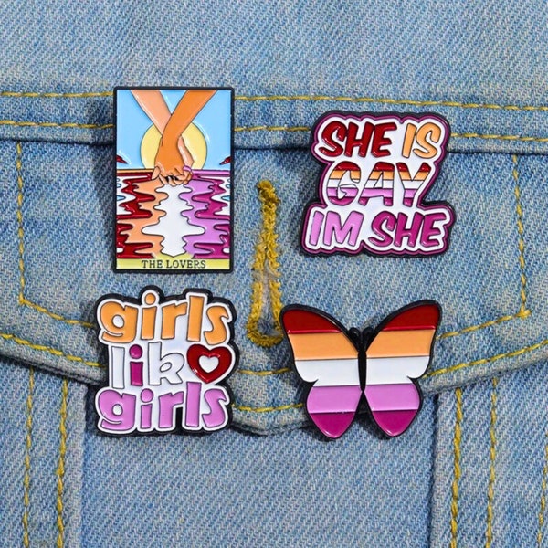 Lesbian Pin - Etsy