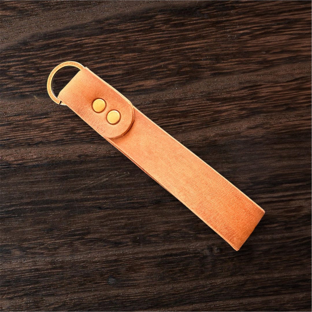 Leather Key Strap. 6